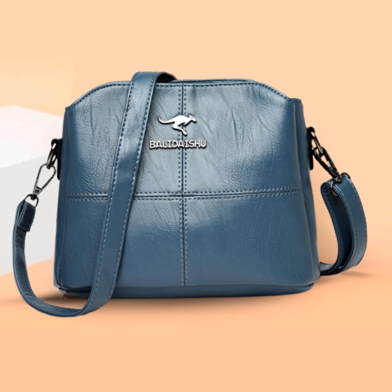 Bolsa Beauty Lass® Bolsa de Couro Resistente - [60% OFF] 0 Direct Ofertas Azul 